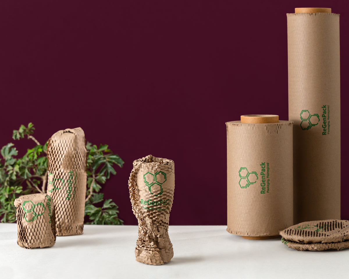 Kraft Honeycomb Paper Roll 250mm (10 inch) – Premium Paper-Based Wrap for Unboxing