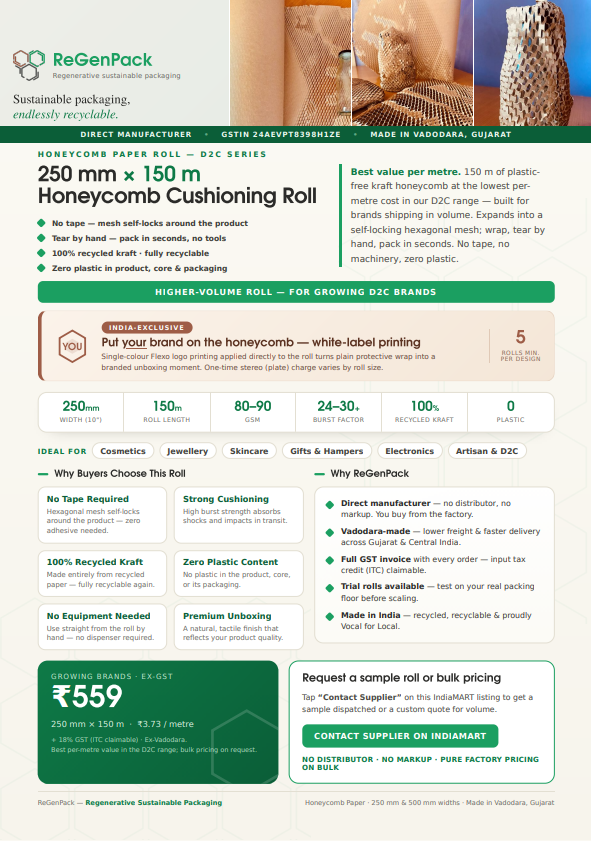 10 inch ReGenPack Eco Roll